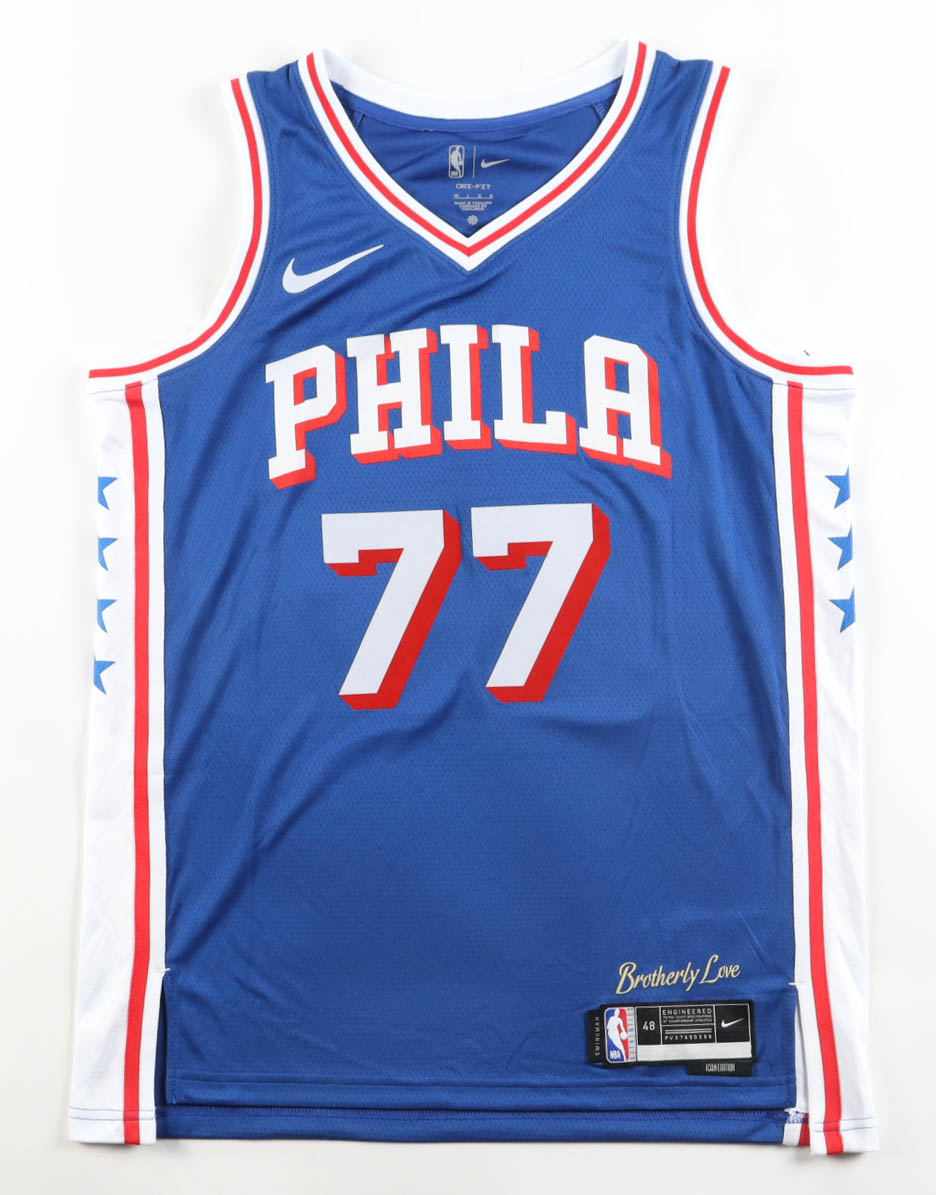 V. J. Edgecombe Signed 76ers Nike Authentic Jersey (JSA) at PristineAuction.com V. J. Edgecombe Signed 76ers Nike Authentic Jersey (JSA) at PristineAuction.com