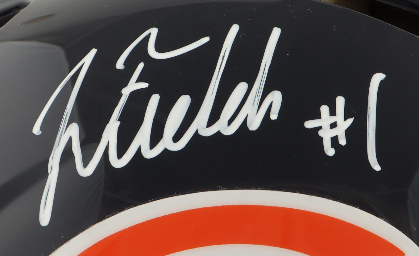 Justin Fields Signed Bears Full-Size Authentic Speed Helmet (Beckett) at PristineAuction.com Justin Fields Signed Bears Full-Size Authentic Speed Helmet (Beckett) at PristineAuction.com