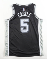 Stephon Castle Signed Spurs Nike Authentic Jersey (JSA) at PristineAuction.com