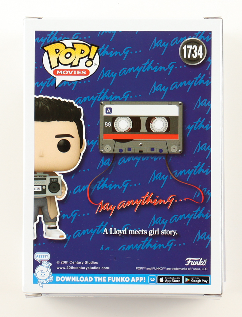 "Say Anything..." #1734 Lloyd Dobler Funko Pop! Vinyl Figure at PristineAuction.com "Say Anything..." #1734 Lloyd Dobler Funko Pop! Vinyl Figure at PristineAuction.com