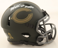 Mike Singletary Signed Bears Salute to Service Alternate Speed Mini Helmet Inscribed "HOF 98" (Schwartz) at PristineAuction.com