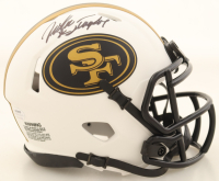 John Taylor Signed 49ers Lunar Eclipse Alternate Speed Mini Helmet (Schwartz) at PristineAuction.com