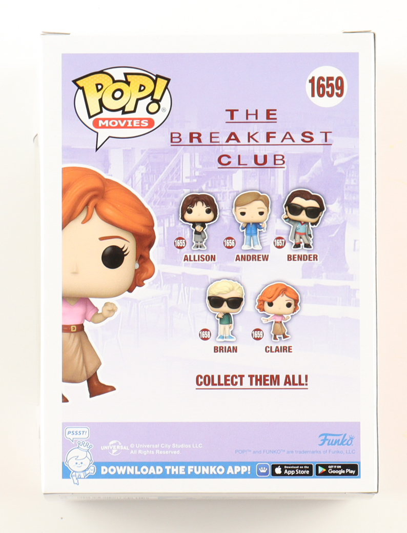 "The Breakfast Club" #1659 Claire Funko Pop! Vinyl Figure at PristineAuction.com "The Breakfast Club" #1659 Claire Funko Pop! Vinyl Figure at PristineAuction.com