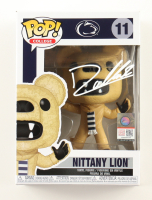 Drew Allar Signed Penn State Nittany Lions #11 Nittany Lion Funko Pop! Vinyl Figure (Schwartz) at PristineAuction.com