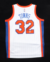 Karl-Anthony Towns Signed Knicks Nike Authentic Jersey (JSA) at PristineAuction.com