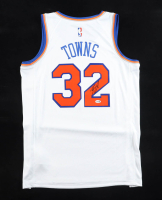 Karl-Anthony Towns Signed Knicks Nike Authentic Jersey (JSA) at PristineAuction.com