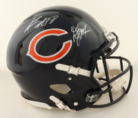 D.J. Moore & Keenan Allen Signed Bears Full-Size Authentic Speed Helmet (Beckett) at PristineAuction.com