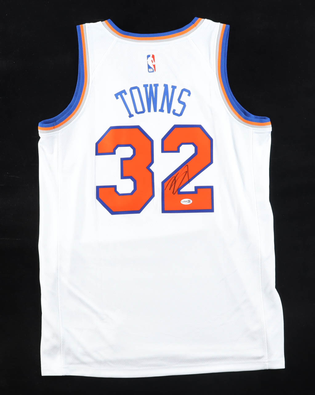 Karl-Anthony Towns Signed Knicks Nike Authentic Jersey (JSA) at PristineAuction.com Karl-Anthony Towns Signed Knicks Nike Authentic Jersey (JSA) at PristineAuction.com