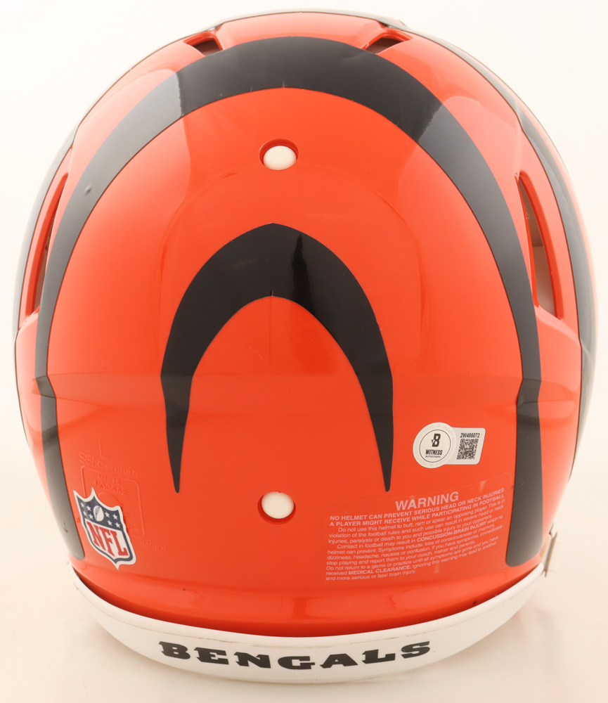 Ja'Marr Chase Signed Bengals Full-Size Authentic On-Field Speed Helmet (Beckett) at PristineAuction.com Ja'Marr Chase Signed Bengals Full-Size Authentic On-Field Speed Helmet (Beckett) at PristineAuction.com