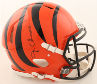 Ja'Marr Chase Signed Bengals Full-Size Authentic On-Field Speed Helmet (Beckett) at PristineAuction.com