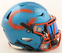 D. J. Moore Signed Bears Full-Size Authentic On-Field Custom Speed-Flex Helmet with Visor (JSA) at PristineAuction.com