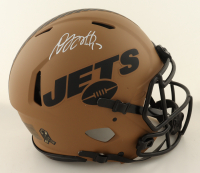 Davante Adams Signed Jets Full-Size Authentic On-Field Salute To Service Alternate Speed Helmet (Beckett) at PristineAuction.com
