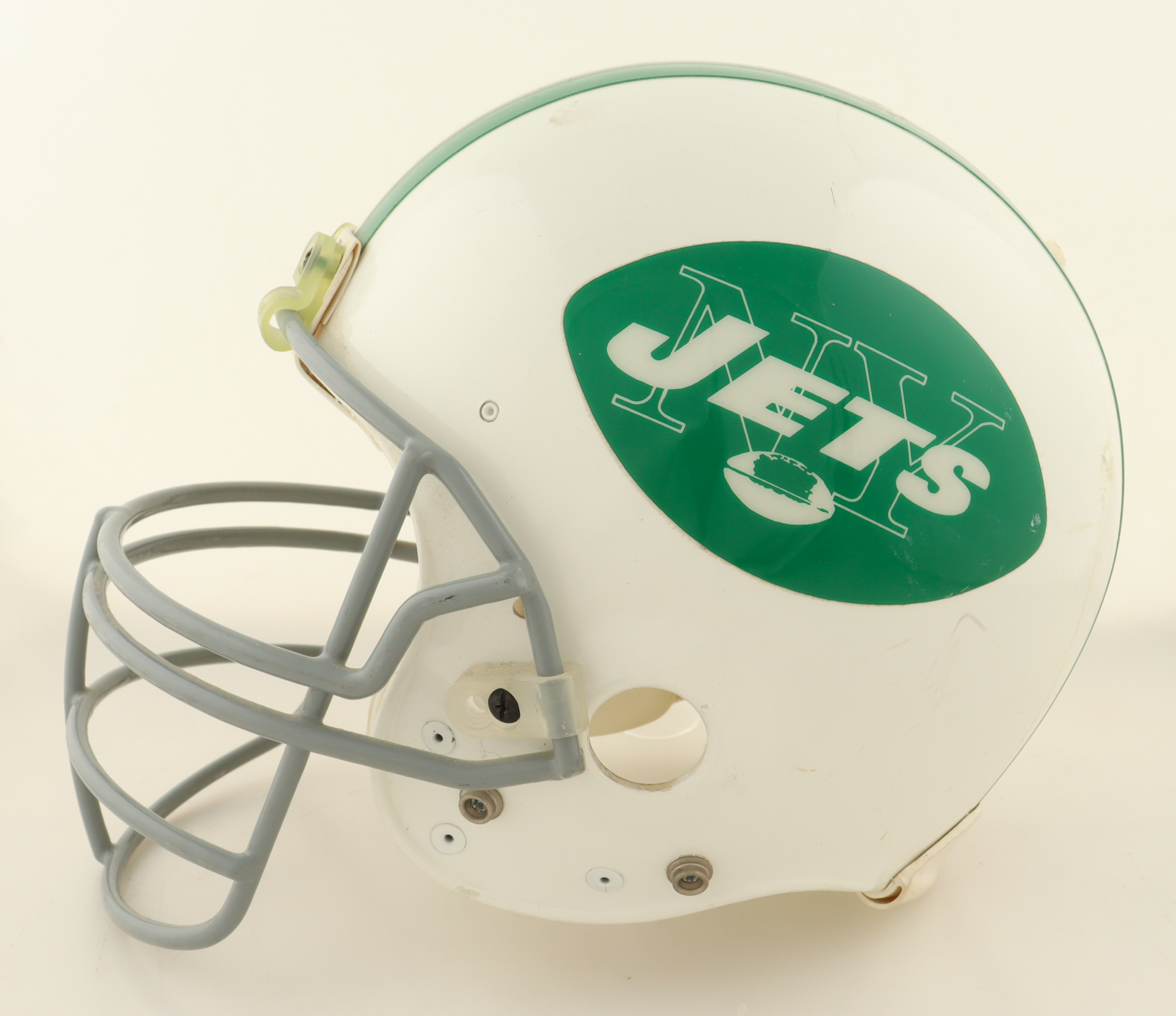 Joe Namath Signed Jets Authentic On-Field Full-Size Helmet (JSA) at PristineAuction.com Joe Namath Signed Jets Authentic On-Field Full-Size Helmet (JSA) at PristineAuction.com