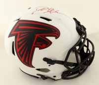 Deion Sanders Signed Falcons Full-Size Authentic On-Field Lunar Eclipse Alternate Speed Helmet (Beckett) at PristineAuction.com