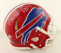 Von Miller Signed Bills Full-Size Authentic Speed Helmet (Beckett) at PristineAuction.com