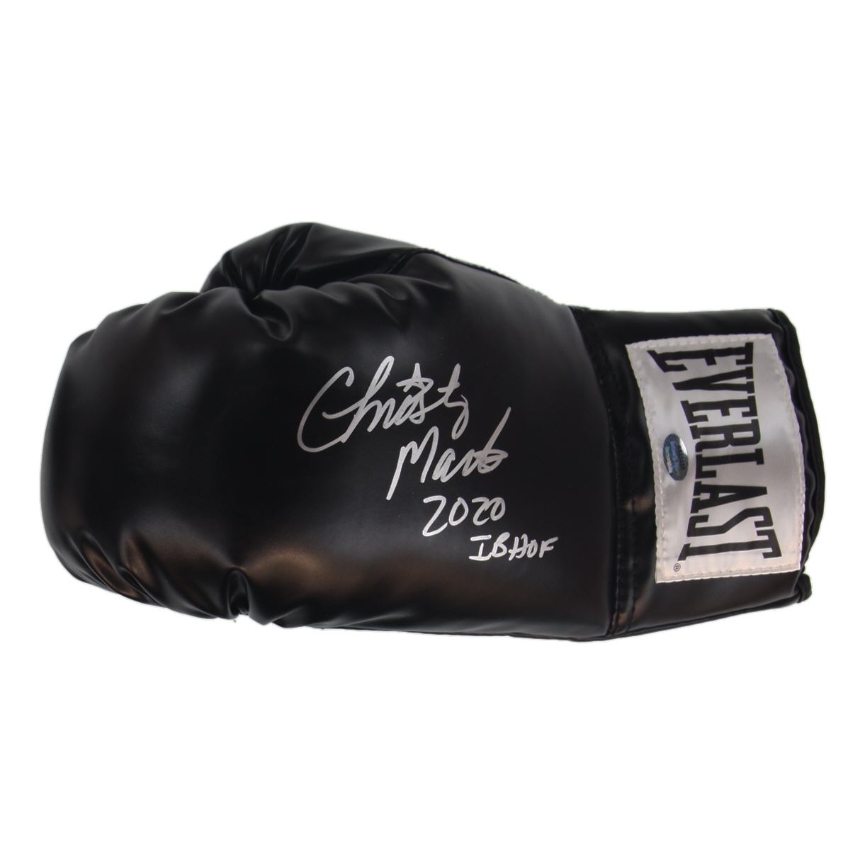 Christy Martin Signed Everlast Boxing Glove Inscribed "2020 IBHOF" (Schwartz) at PristineAuction.com Christy Martin Signed Everlast Boxing Glove Inscribed "2020 IBHOF" (Schwartz) at PristineAuction.com