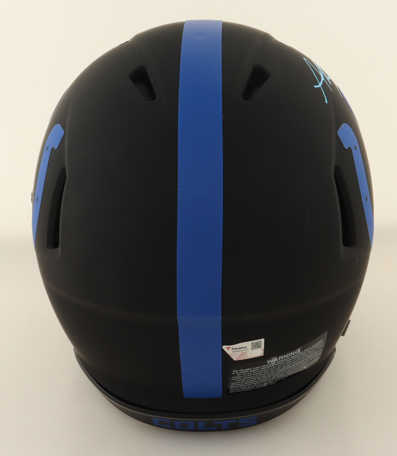 Anthony Richardson Signed Colts Full-Size Authentic On-Field Eclipse Alternate Speed Helmet (Fanatics) at PristineAuction.com Anthony Richardson Signed Colts Full-Size Authentic On-Field Eclipse Alternate Speed Helmet (Fanatics) at PristineAuction.com