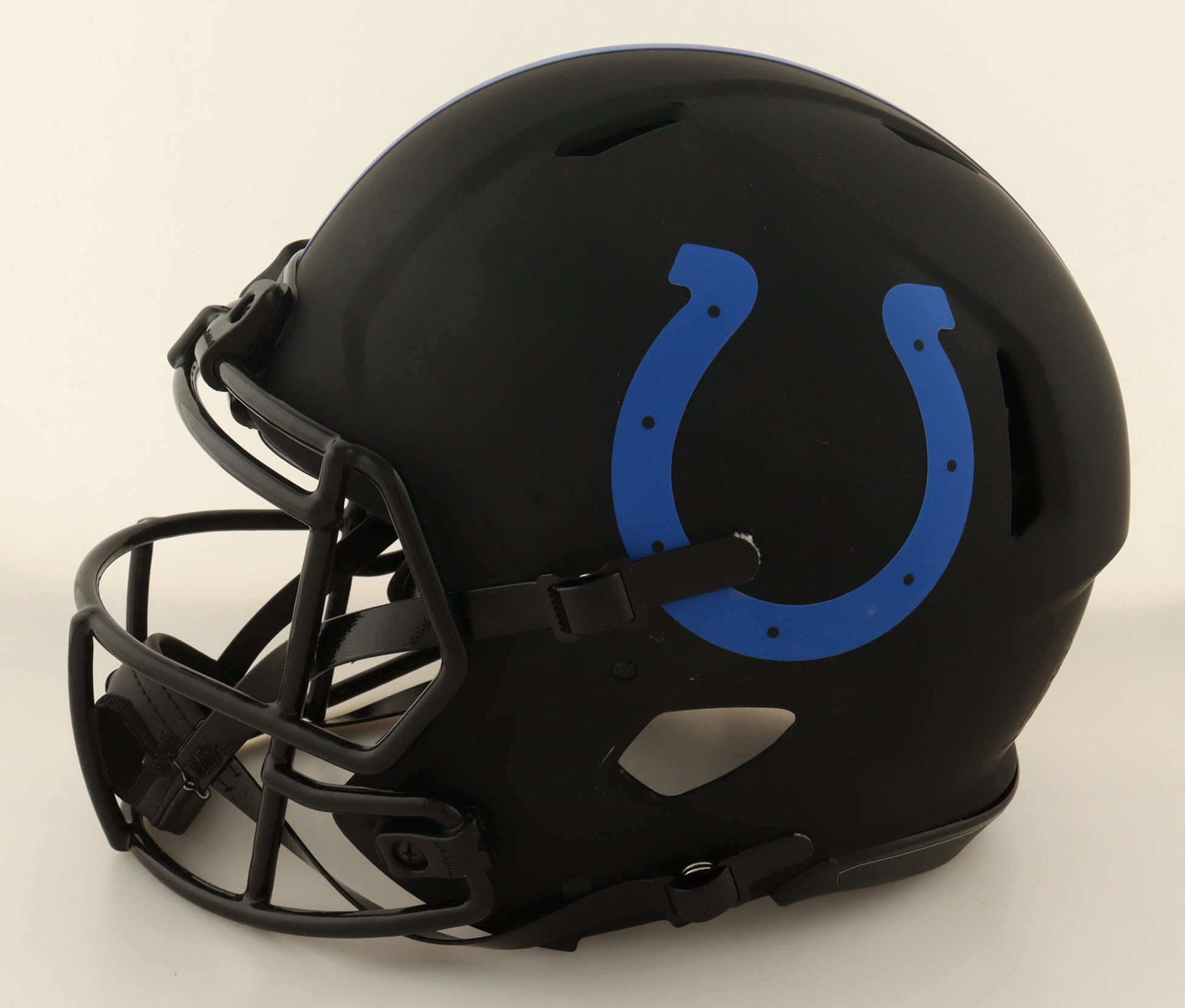 Anthony Richardson Signed Colts Full-Size Authentic On-Field Eclipse Alternate Speed Helmet (Fanatics) at PristineAuction.com Anthony Richardson Signed Colts Full-Size Authentic On-Field Eclipse Alternate Speed Helmet (Fanatics) at PristineAuction.com