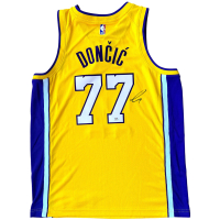 Luka Doncic Signed Lakers Nike Authentic Jersey (PSA) at PristineAuction.com