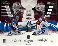 Darcy Kuemper & Pavel Francouz Signed Avalanche 16x20 Photo (Fanatics) at PristineAuction.com