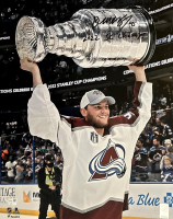 Andre Burakovsky Signed Avalanche 16x20 Photo Inscribed "2022 SC Champs" (Fanatics) at PristineAuction.com