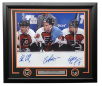 Eric Lindros, Mikael Renberg & John Leclair Signed Flyers "Legion Of Doom" Custom Framed Photo Display (JSA) at PristineAuction.com