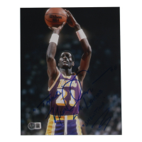 Michael Cooper Signed Lakers 8x10 Photo Inscribed "Thanks", "L. A. Lakers" & "Show Time" (Beckett) at PristineAuction.com