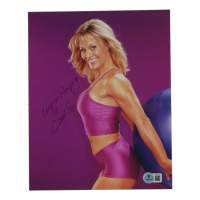 Corinna "Cory" Everson Signed 8x10 Photo Inscribed "Keep On Pumping Love" (Beckett) at PristineAuction.com