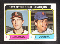 Nolan Ryan / Tom Seaver 1974 Topps #207 Strikeout Leaders at PristineAuction.com