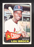 Lou Brock 1965 Topps #540 SP at PristineAuction.com