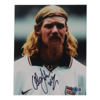 Alexi Lalas Signed Team USA 8x10 Photo Inscribed "USA" (Beckett) at PristineAuction.com