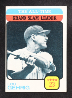Lou Gehrig 1973 Topps #472 / All-Time Grand Slam Leader at PristineAuction.com