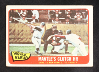 Mickey Mantle 1965 Topps #134 World Series Game 3 at PristineAuction.com
