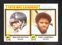 Earl Campbell / Walter Payton 1979 Topps #3 / Rushing Leaders at PristineAuction.com