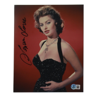 Sophia Loren Signed 8x10 Photo (Beckett) at PristineAuction.com