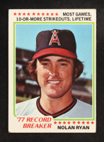 Nolan Ryan 1978 Topps #6 RB at PristineAuction.com