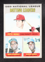 Pete Rose / Bob Clemente / Cleon Jones 1970 Topps #61 NL Batting Leaders at PristineAuction.com