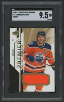 Connor McDavid 2018-19 Upper Deck Premier Jersey #31 (SGC 9.5) at PristineAuction.com