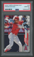 Shohei Ohtani 2020 Topps Opening Day #43 (PSA 10) at PristineAuction.com