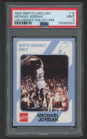 Michael Jordan 1989 North Carolina Collegiate Collection #16 (PSA 9) at PristineAuction.com