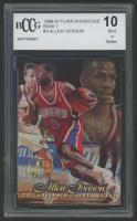 Allen Iverson 1996-97 Flair Showcase Row 1 #3 RC (BCCG 10) at PristineAuction.com