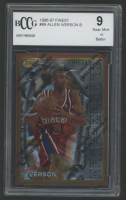 Allen Iverson 1996-97 Topps Finest #69 B RC (BCCG 9) at PristineAuction.com