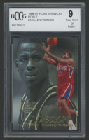Allen Iverson 1996-97 Flair Showcase Row 2 #3 RC (BCCG 9) at PristineAuction.com