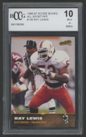 Ray Lewis 1996-97 Score Board All Sport PPF #139 (BCCG 10) at PristineAuction.com