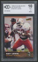 Ray Lewis 1996-97 Score Board All Sport PPF #139 (BCCG 10) at PristineAuction.com