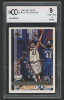 Tim Duncan 1997-98 Topps #115 RC (BCCG 9) at PristineAuction.com