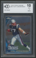 Rob Gronkowski 2010 Topps Chrome #C112A (BCCG 10) at PristineAuction.com