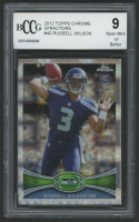 Russell Wilson 2012 Topps Chrome Xfractors #40 (BCCG 9) at PristineAuction.com