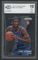 Joel Embiid 2014 Panini Prizm #253 RC (BCCG 10) at PristineAuction.com