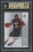 Kawhi Leonard 2011-12 SP Authentic #27 RC (BGS 9.5) at PristineAuction.com